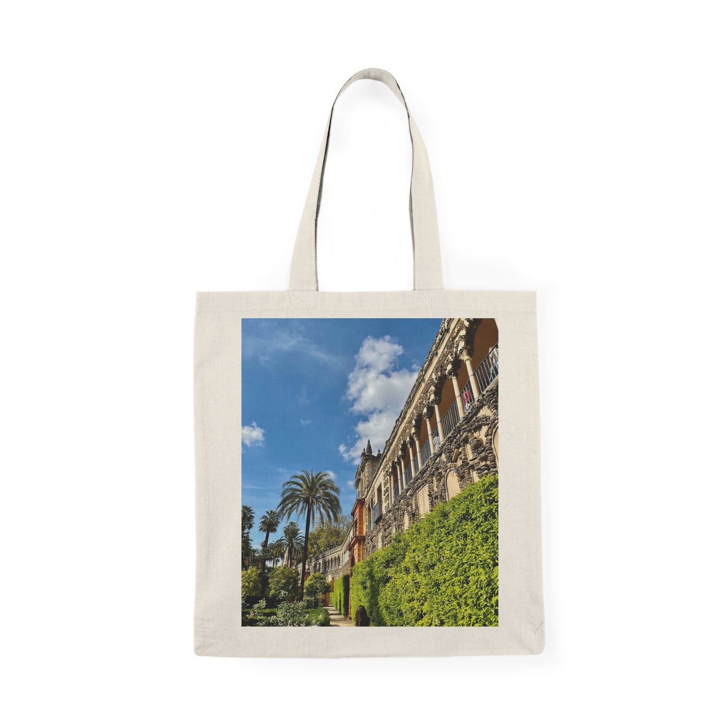 "Alcazar of Seville" (Natural Tote Bag)