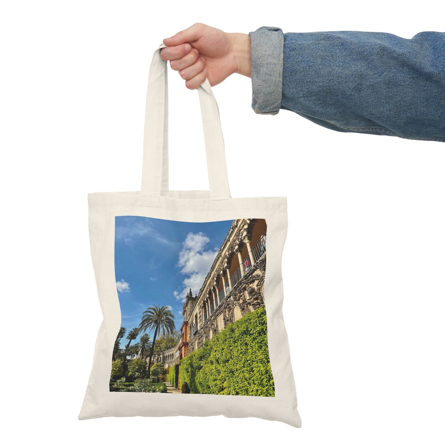 "Alcazar of Seville" (Natural Tote Bag)